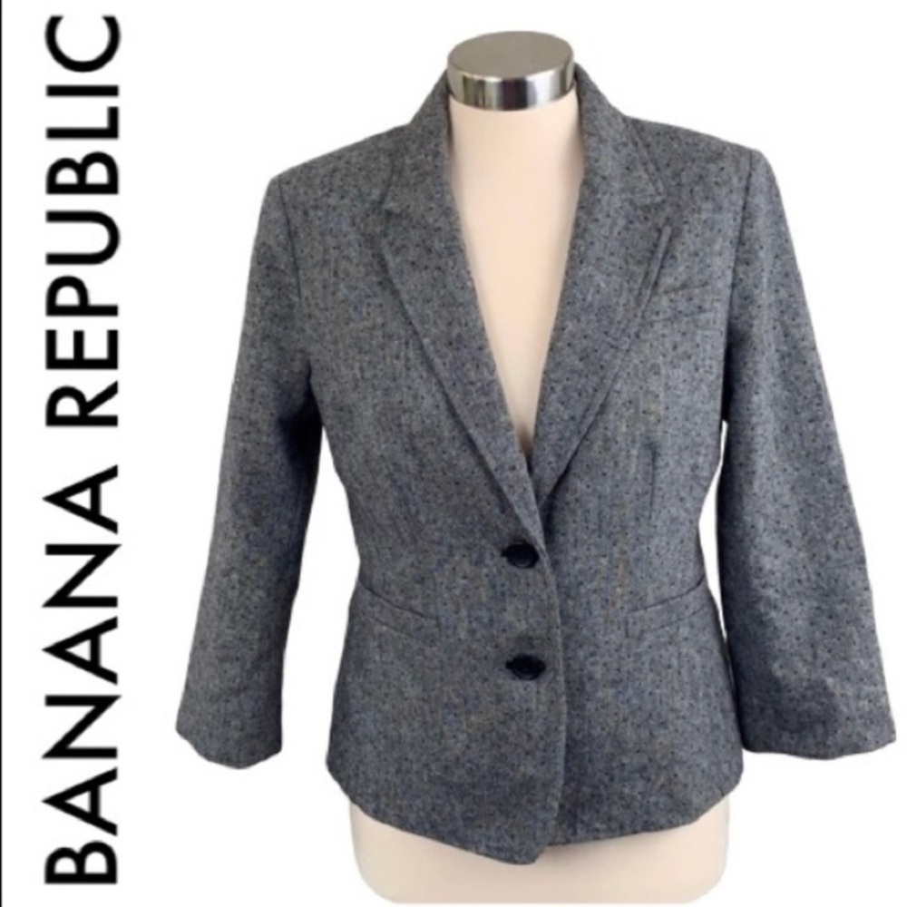 Banana Republic Polka Dot Blazer